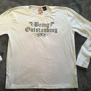 Mens Tee XL Being Outstanding In A Complex Society